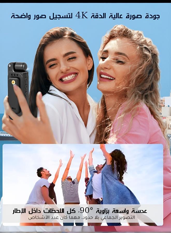 كاميرا تسجيل محمولة عالية الدقة مع تقنية الرؤية الليلية بالأشعة تحت الحمراء-لا توجد بطاقة ذاكرة - Image 2